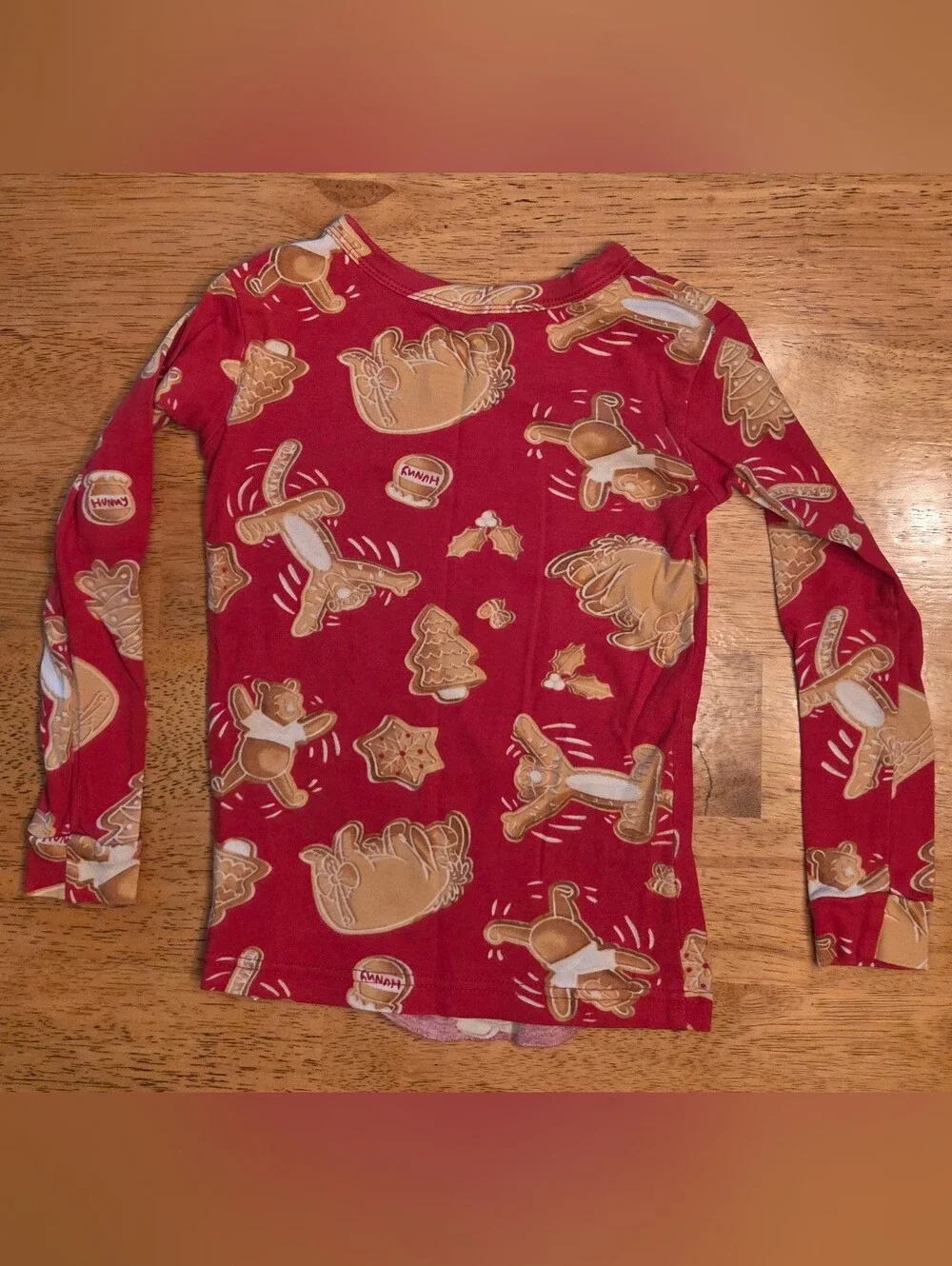 GAP Winnie The Pooh Gingerbread Cookie Pajama Set